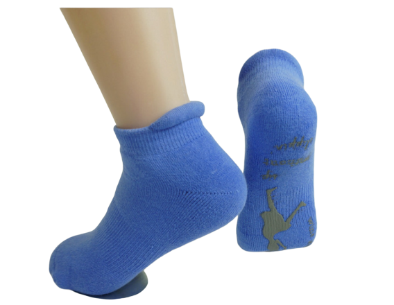 Thick Terry Cotton Yoga Sock Barre Grip Sock Anti Slip Pilates Socks Design Custom