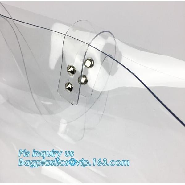 PVC Crossbody Messenger Shoulder Bag Sling Bag, Fashion PVC Transparent Shoulder