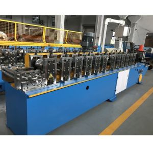 Metal Shutter Door Slat Roll Forming Machine With 5.5KW Motor Power 2mm