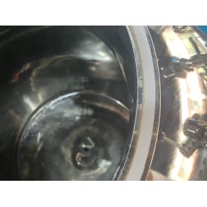 SUS316L Raw Milk Storage Tank movable tank with wheels