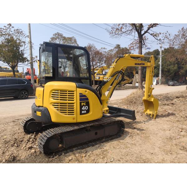Imported 4Ton Used Komatsu Pc40 Crawler Mini Excavator Original Engine