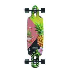 Quality DB Longboards Dagger V2 Pina Colada Longboard Complete Skateboard - 9.25&quot; x 36&quot; for sale
