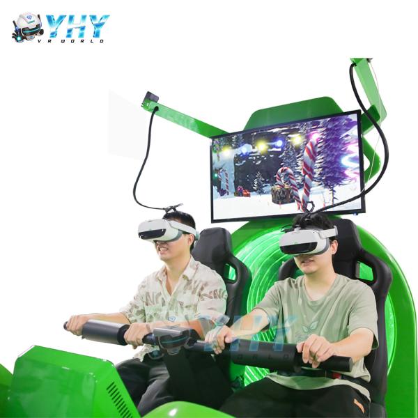 Commercial 2-Seat Virtual Reality VR Simulator Cinema Chair for Indoor Adventure Parks