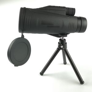 Magnification 12x High Powered Monocular Bright With Tripod Optical Glasses Lens