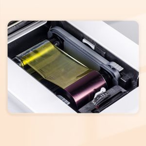 YMCKO Ribbons Card Printing Machine For Single Or Dual-Sided Color Printing