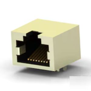 Quality 1734795-1 RJ45 Single Port 8P8C Shield Modular Jack LPJE841-0DNL for sale