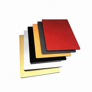PE Unbroken Core Metal Cladding Sheet ACP 1220mm Width