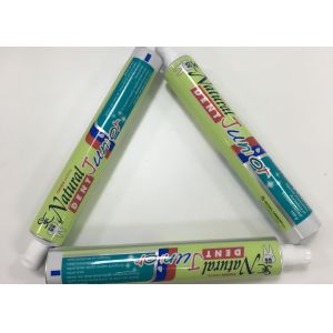 Quality 100g Aluminum Barrier Laminated Toothpaste Packaging Tube With Flip Top for sale