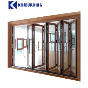KDSBuilding Exterior Triple Pane Soundproof Insulated Main Entrance Wooden