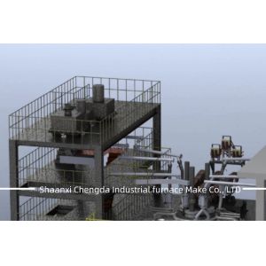 China Three way catalyst treatment electric furnace equipment on sale