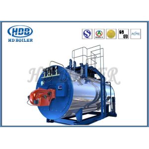 High Thermal Efficiency Steam Hot Water Boiler Generators With Oil / Gas Fired
