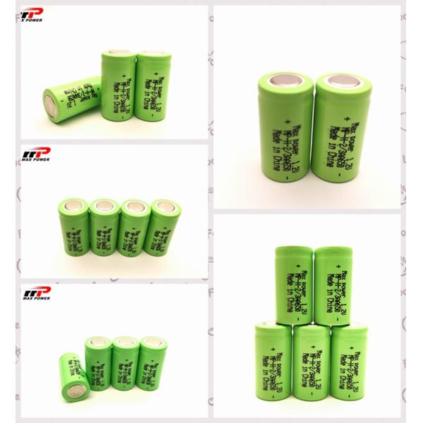 2/3AA 650mAh 1.2V Rechargeable Nimh Battery Pack With UL CE BIS