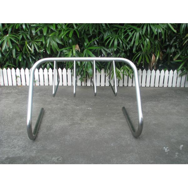 Outdoor Bike Parking Racks 316 Stainless Steel Material With 4 Bike Capacity