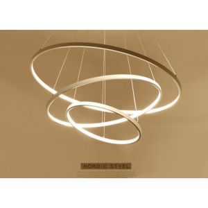 Quality 40cm / 60cm / 80cm LED 146W Cord Adjustable Simple Modern Ring Light for sale