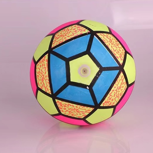 Customized Logo Bright Color Full Printing Vinyl Pvc Toy Ball for Outdoor and Indoor Fun