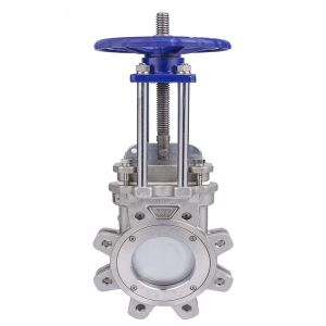 Mining Industry DN50 Manual / Pneumatic Actuator Knife Gate Valve