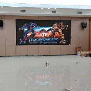 P2 Indoor Fixed LED Display Screen 2mm Pixel 500cd Brightness