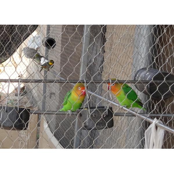 Buy Silver Wire Lightweight Aviary Netting With 30mm X 30mm Aperture at wholesale prices