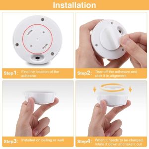 Dimmable 800mAH 5V 2w Remote Control Under Cupboard Lights