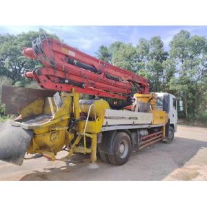 25m Truck Concrete Pump Mounted Beton Pump Placing Boom with Feeding Height