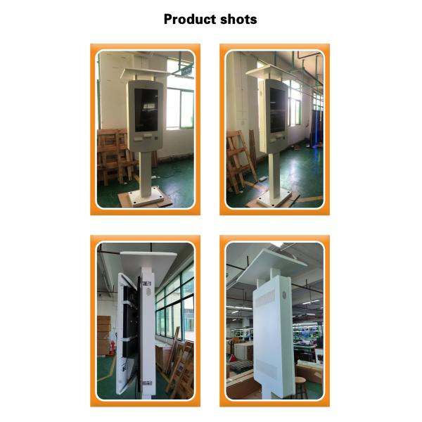 High Brightness 32" Outdoor Payment Kiosk with IP65 Waterproof and 1920*1080 Resolution