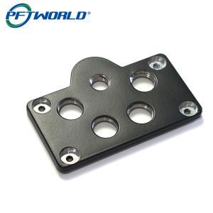 China Black Anodized Precision Aluminum Parts Customized Milling Metal on sale