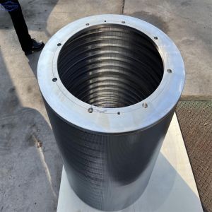 Paper pulping making equipment pressure screen spare parts screen basket