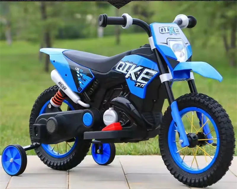 Anti Rollover Kids Electric Motorbike