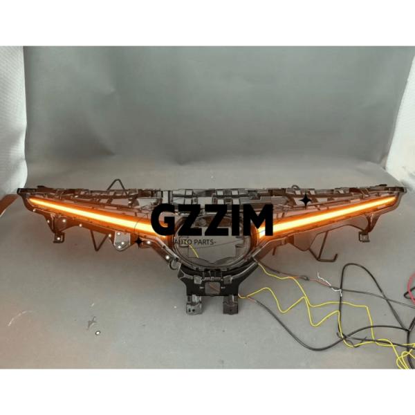 Car Front Grille Front Low Bumper Grille Light LED Lamp For Toyota Camry 2018-2023