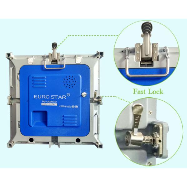 Good Heat Dissipation P4 Video Wall Rental With Rgb Led Lamps 256 * 128mm