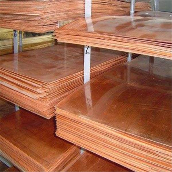 Buy 1.2mm 0.8 Mm Copper Sheet for Industrial Decorative Construction at wholesale prices