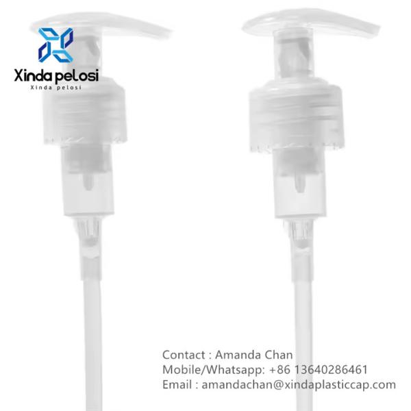 Buy plastic Durable Using Lotion Dispenser Pumps Body Lotion Flat Head Press Pump at wholesale prices