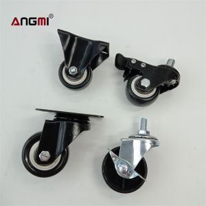 Quality PVC PP Rubber Light Duty Caster Wheels With Customizable Package for sale