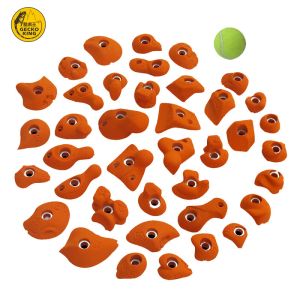 Quality 39 pcs Most Economical Pack of GRP Indoor Mini Rock Climbing Holds GRP Reinforced for sale