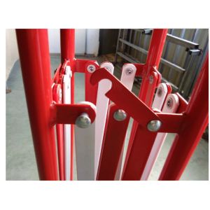 Powder Coated Expandable Safety Barriers Temporary Expandable Fence Barrier