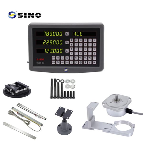 SINO SDS6-3V 3 Axes Digital Readout Metal LED With Linear Encoder For Milling Machine DRO System