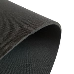 China ROHS 1 - 10mm Black Double Sided Neoprene Fabric Sheets For Printing, Printable Fabrics, Custom Patterns, Polyester Fabrics, on sale