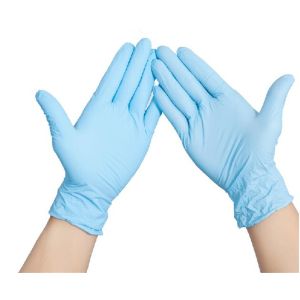 Anti Bacterial Disposable Medical Nitrile Gloves
