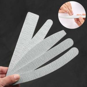 Quality Grey Color Nail Care Tools Sandpaper Nail File Size 18 X 2 X 0.4cm For Finger Care for sale