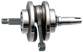 Motorcycle Engine Components Connecting Rod With Crankshaft FXD125