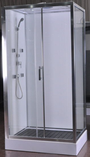1100 X 800 Rectangle Shower Enclosure Normal Temperature Storage KPN4569