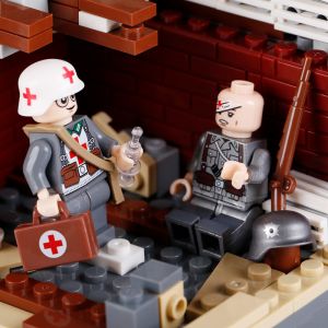 WW2 military building blocks German soldier medical action army legoinglys