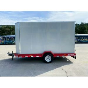 Robust Box Type Trailer Versatile Steel Box Trailer Customizable