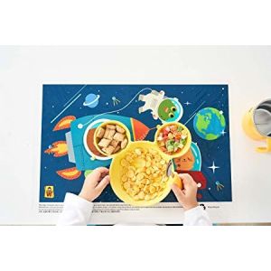 Disposable 12X18'' Waterproof Custom Desgin BPA Free Learning Plastic Placemat