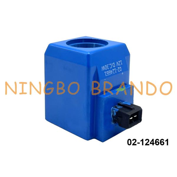 Buy 02-124661 02-124662 Vickers Type Hydraulic Solenoid Coil 12VDC 24VDC 30W at wholesale prices