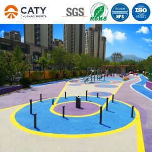 Multicolor Playground Rubber Floor Playground EPDM Granules Flooring Playground