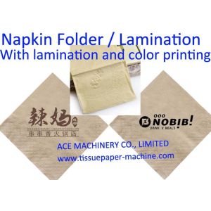 Mechanical Fold 1000 Sheet/Min Napkin Tissue Paper Machine
