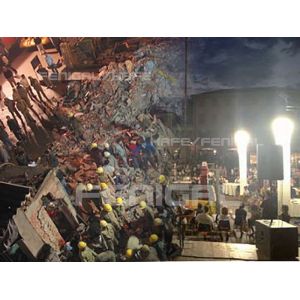 Adjustable Battery 5m Luminite Inflatable Light Tower