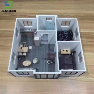 EPS Panel Expandable Prefab House Light Weight Structure Galvanized Steel