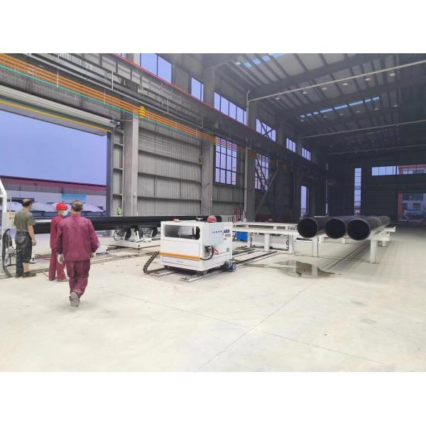 Steel Pipe / Tube 3PE / Fbe Blasting Anticorrosion System Coating Machinery Powder Coating Machine